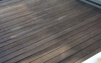 ウッドデッキ塗装後