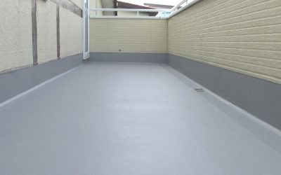 ベランダ防水工事の画像