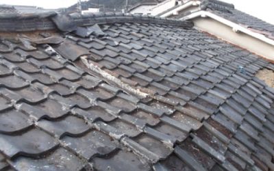 屋根の歪み