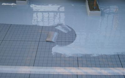 ウレタン防水の通気緩衝工法