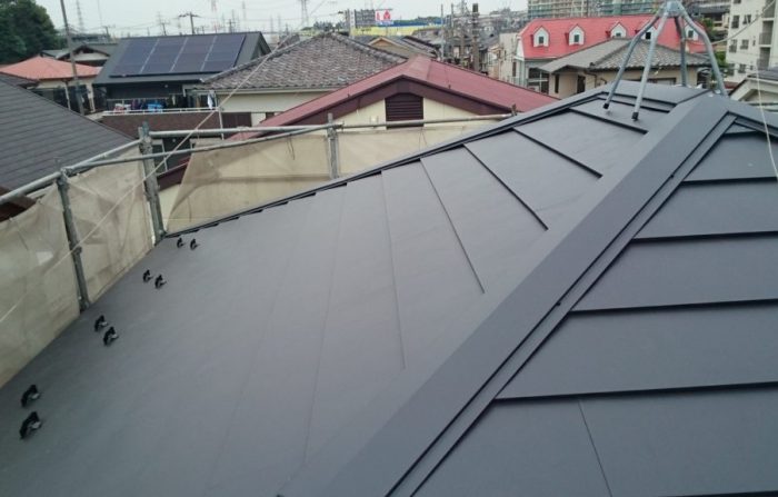 横暖ルーフの施工例