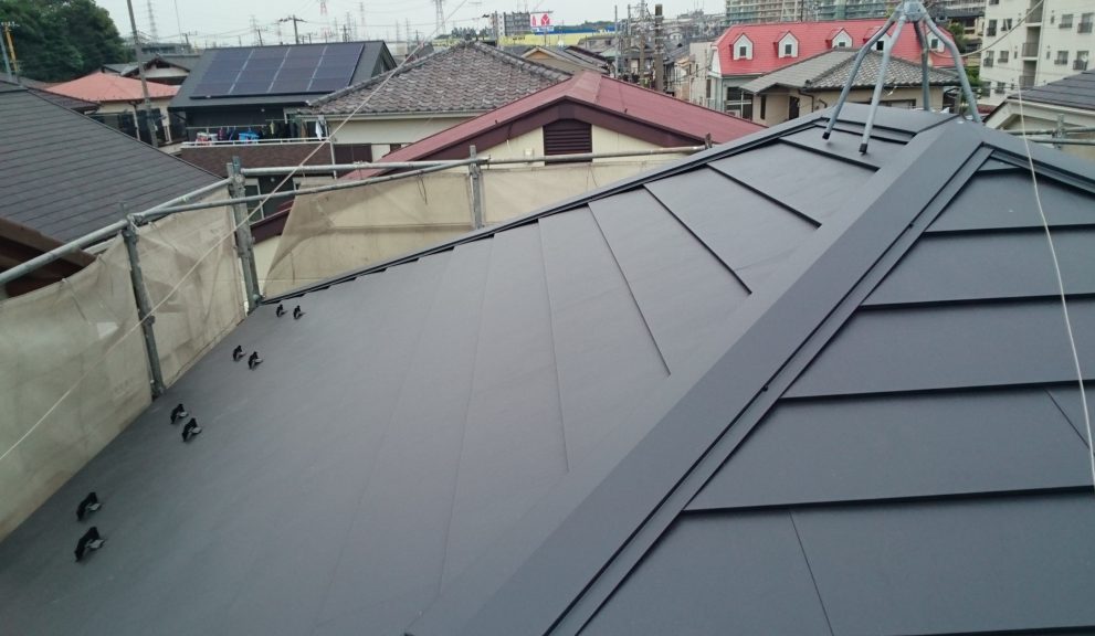 横暖ルーフの施工例