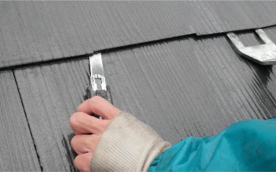 コロニアル屋根塗装の縁切り