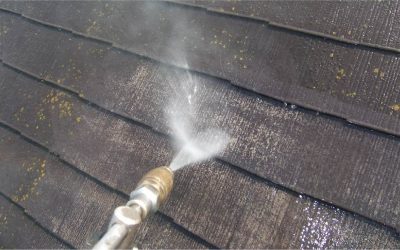 屋根塗装の高圧洗浄