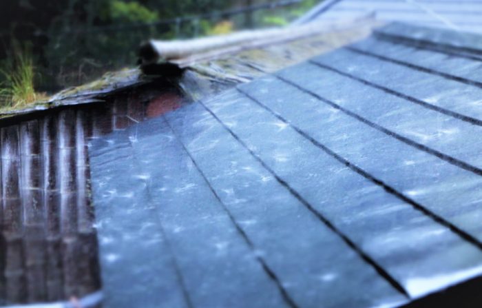雨漏りの応急処置